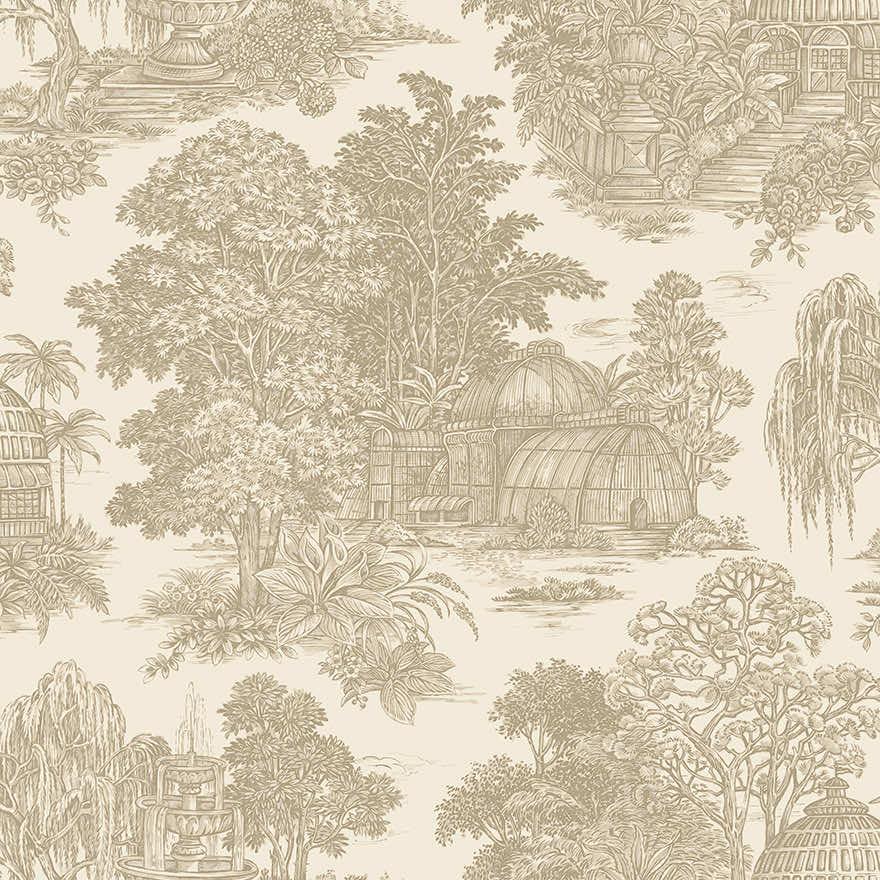 Blenheim Wallpaper - Cream - Holden Décor - 91973 - Premier Wallcovering