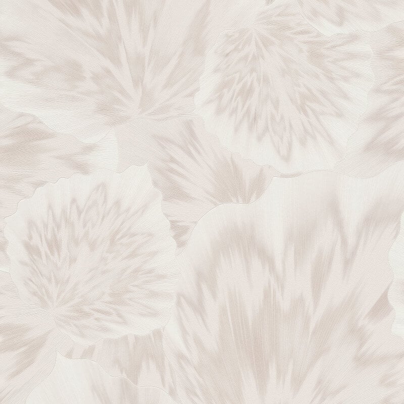 Bliss Abstract Leaf Metallic Wallpaper - Cream - Erismann - 10402 - 14 - Premier Wallcovering