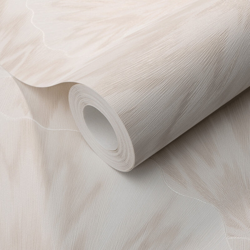 Bliss Abstract Leaf Metallic Wallpaper - Cream - Erismann - 10402 - 14 - Premier Wallcovering