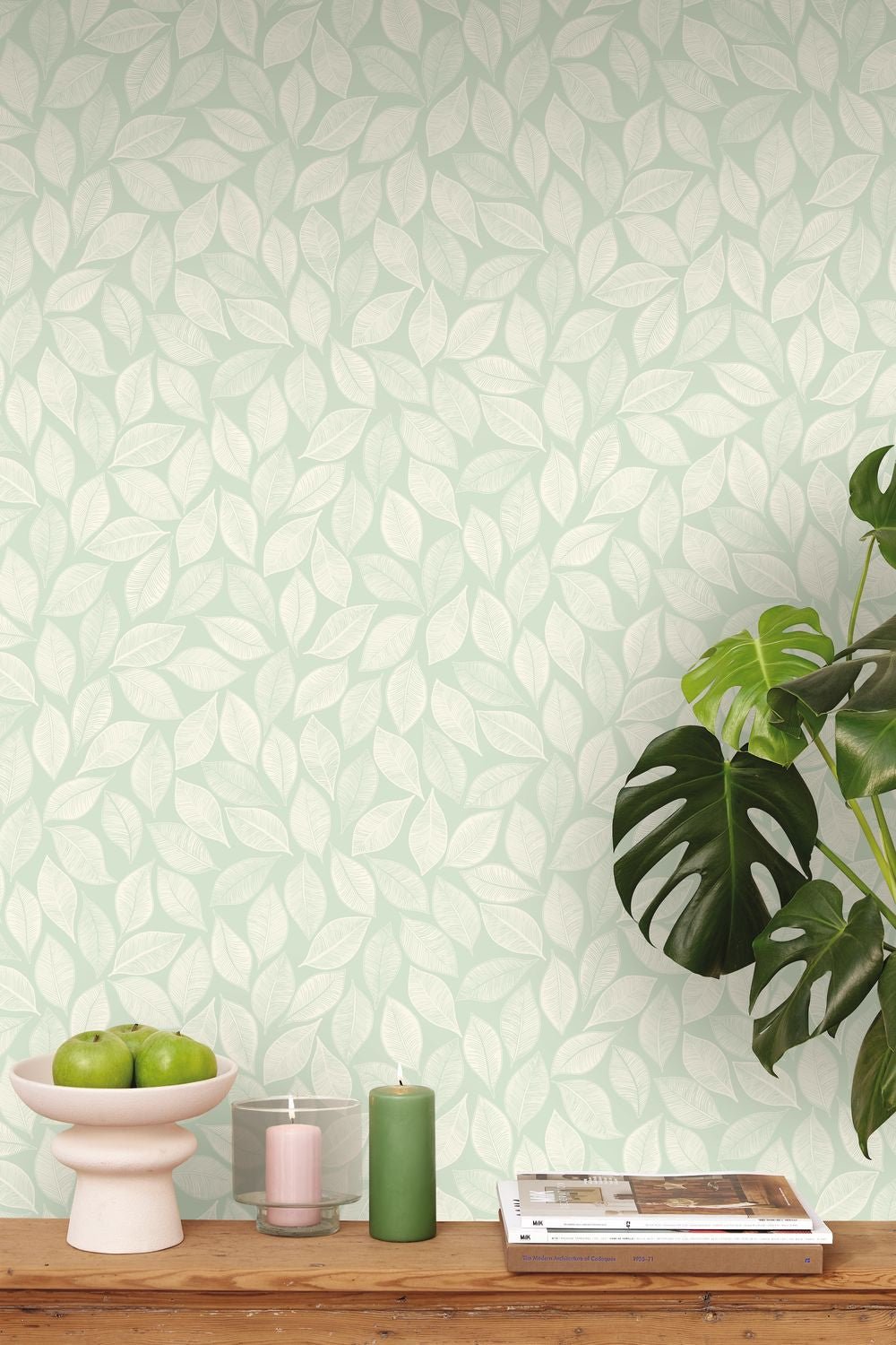 Bliss Wallpaper - Vert D'eau - Caselio - 105387074 - Premier Wallcovering