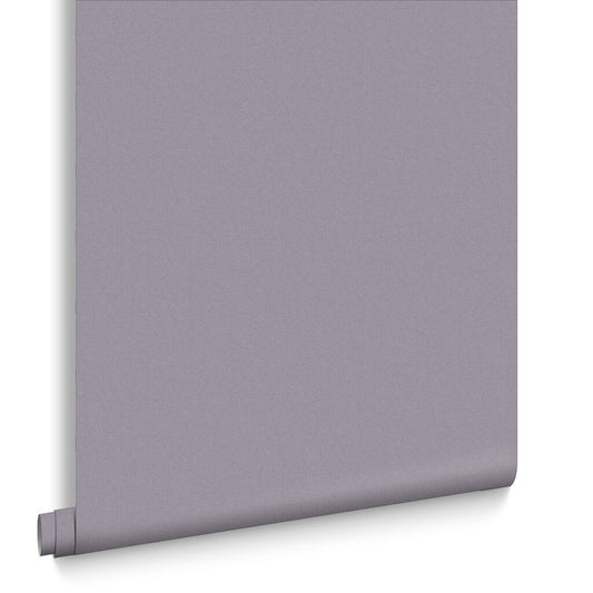 Blissful Plain Wallpaper - Heather - Graham & Brown - 107630 - Premier Wallcovering
