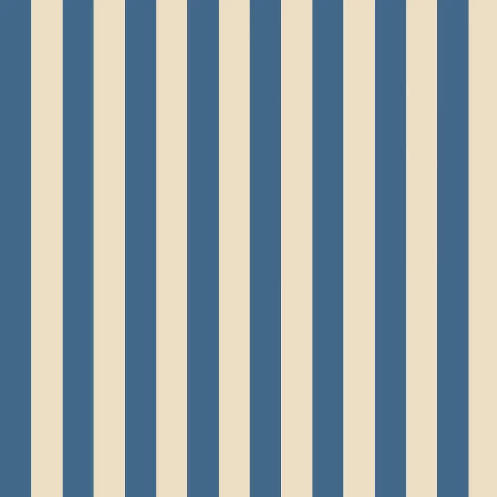 Bloc Stripe Wallpaper - Indigo - Ohpopsi - SIS50107W - Premier Wallcovering