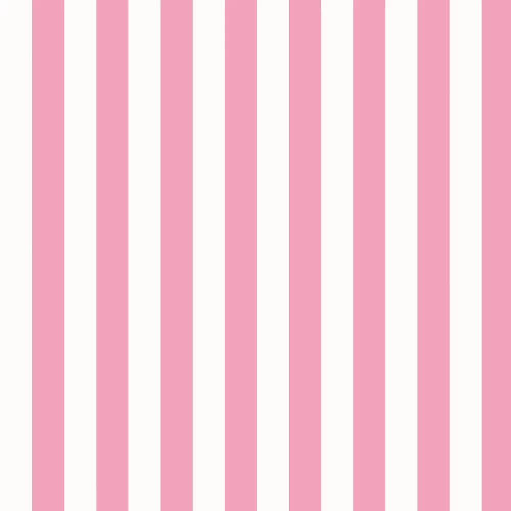 Bloc Stripe Wallpaper - Bubblegum - Ohpopsi - STR50112W - Premier Wallcovering