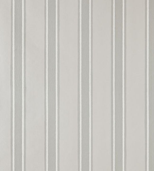 Block Print Stripe Wallpaper - Pavilion Gray - 757 - Farrow & Ball - Premier Wallcovering