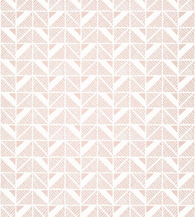 Bloomsbury Square Wallpaper - Blush - AT23113 - Anna French - Premier Wallcovering