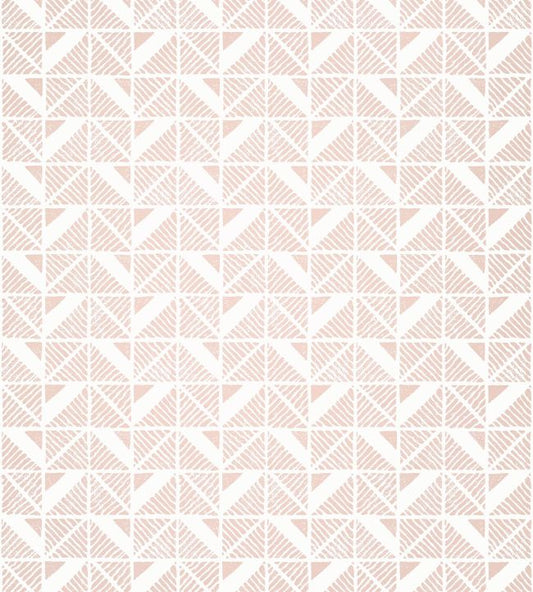 Bloomsbury Square Wallpaper - Blush - AT23113 - Anna French - Premier Wallcovering