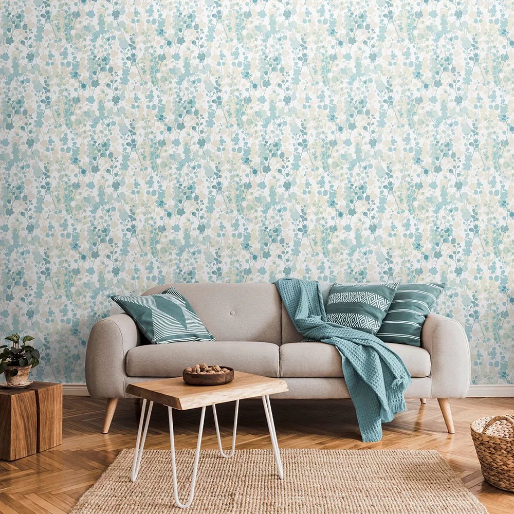 Blossom Wallpaper - Seascape - Ohpopsi - LBK50157W - Premier Wallcovering