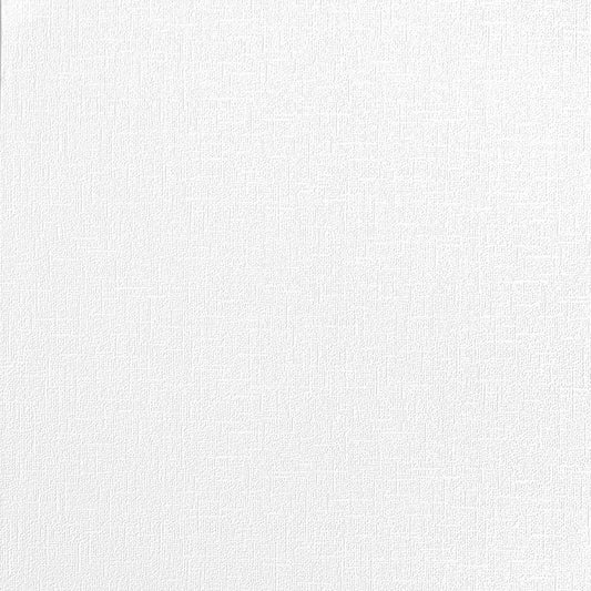 Blown Vinyl Weave Paintable Textured Wallpaper - White - Belgravia - 9107 - Premier Wallcovering