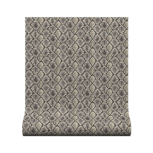 Boa Wallpaper - Espresso - Warner House - Premier Wallcovering