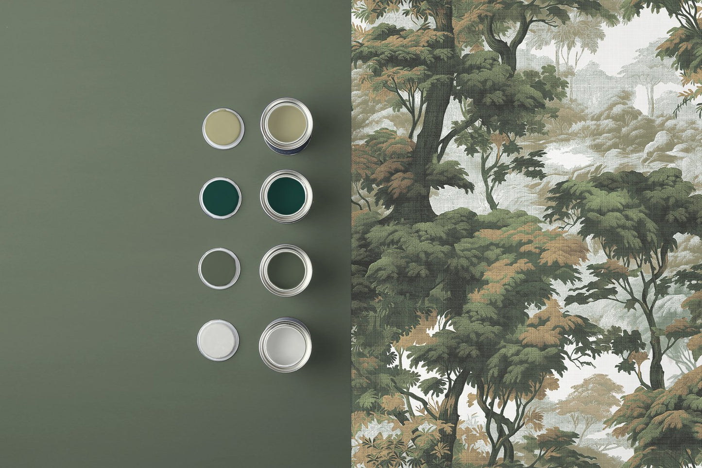 Bobarts Garden Wallpaper - Lush Green - Graham & Brown - 127934 - Premier Wallcovering