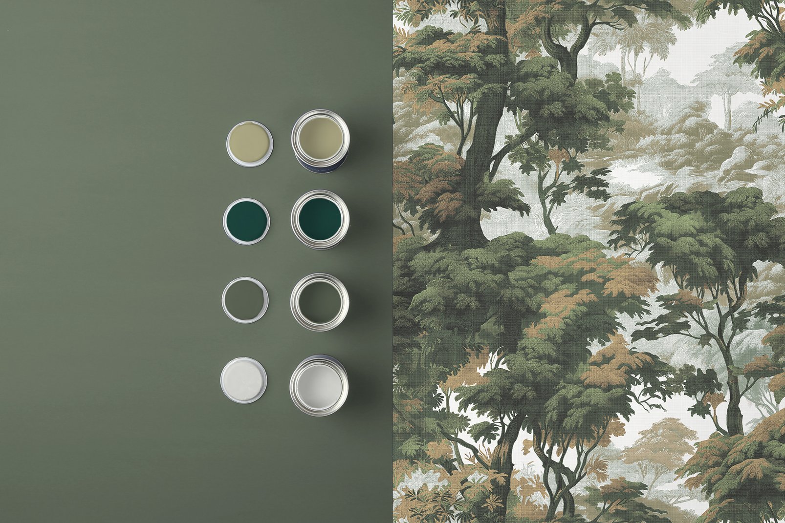 Bobarts Garden Wallpaper - Lush Green - Graham & Brown - 127934 - Premier Wallcovering