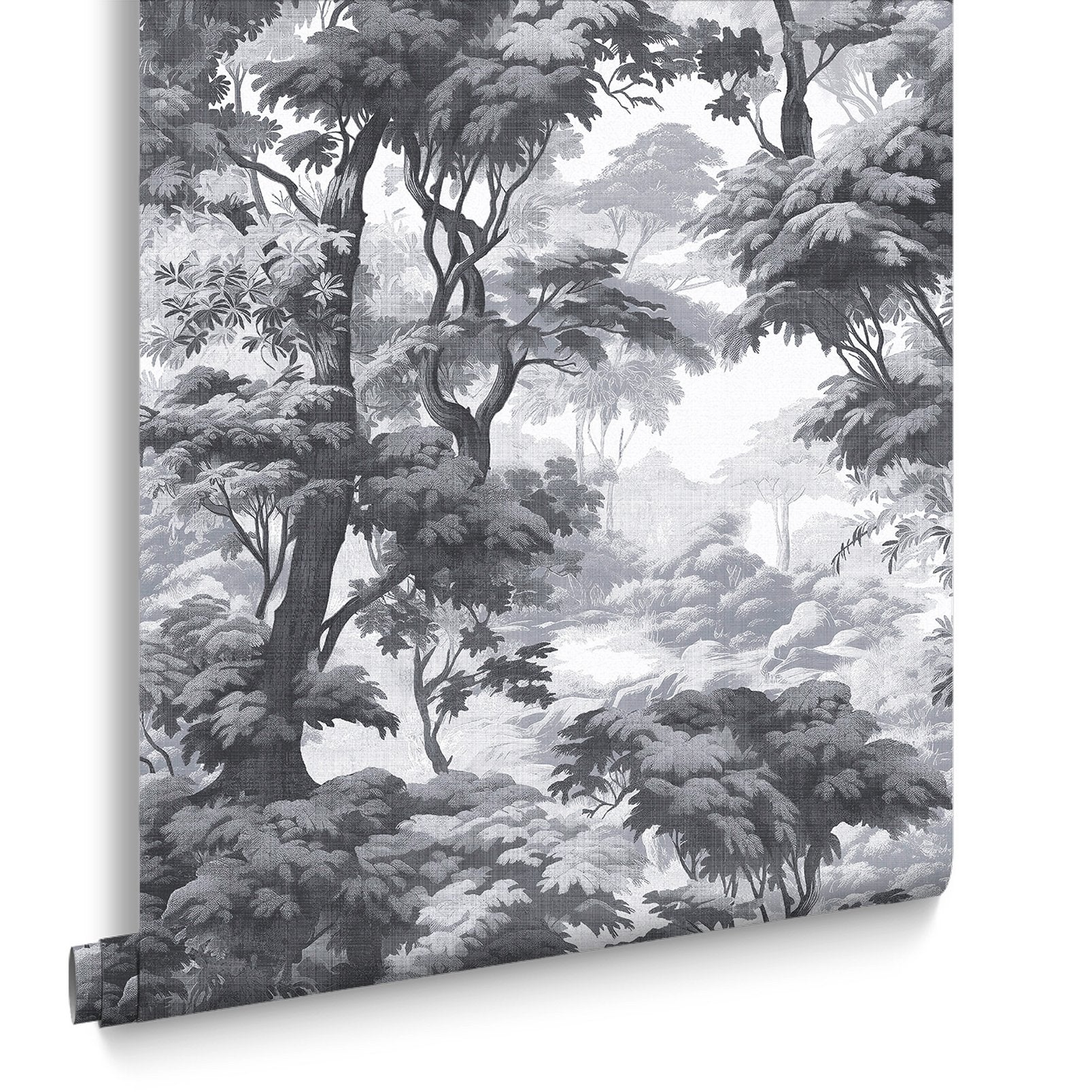 Bobarts Garden Wallpaper - Monochrome - Graham & Brown - 127930 - Premier Wallcovering