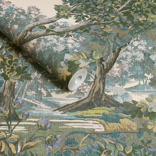 Bodenham Wallpaper - Heritage Green - Graham & Brown - 127901 - Premier Wallcovering