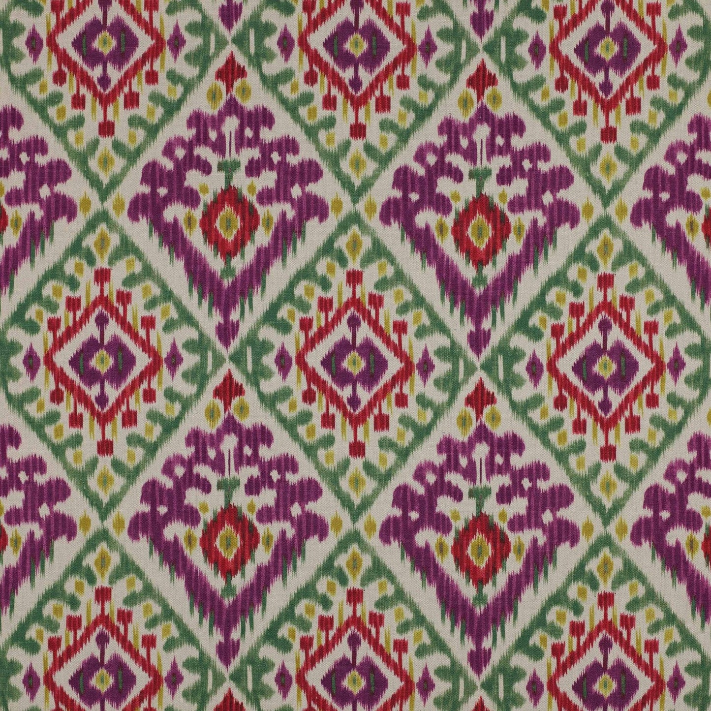 Boheme Fabric - Vert/Parme - Manuel Canovas - 04763/01 - Premier Wallcovering