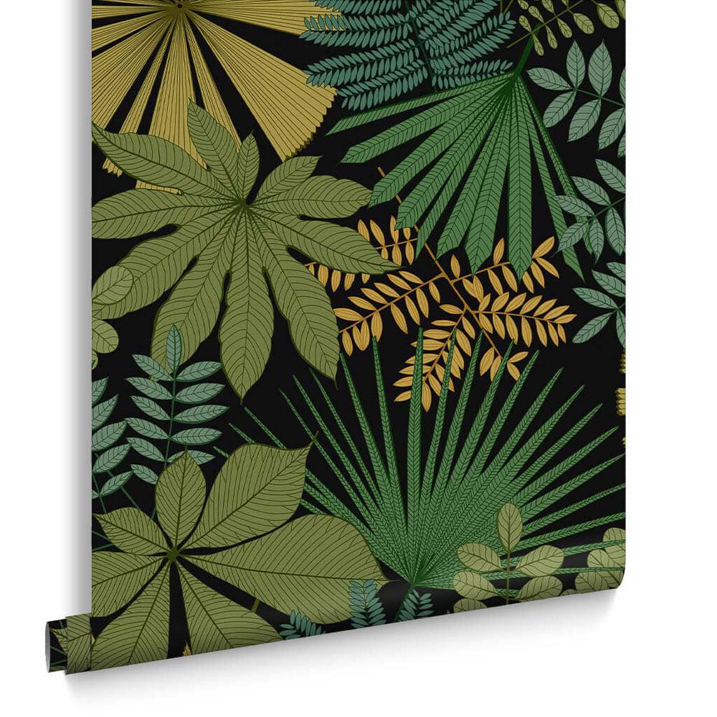 Bohemia Wallpaper - Green - Graham & Brown - 119668 - Premier Wallcovering