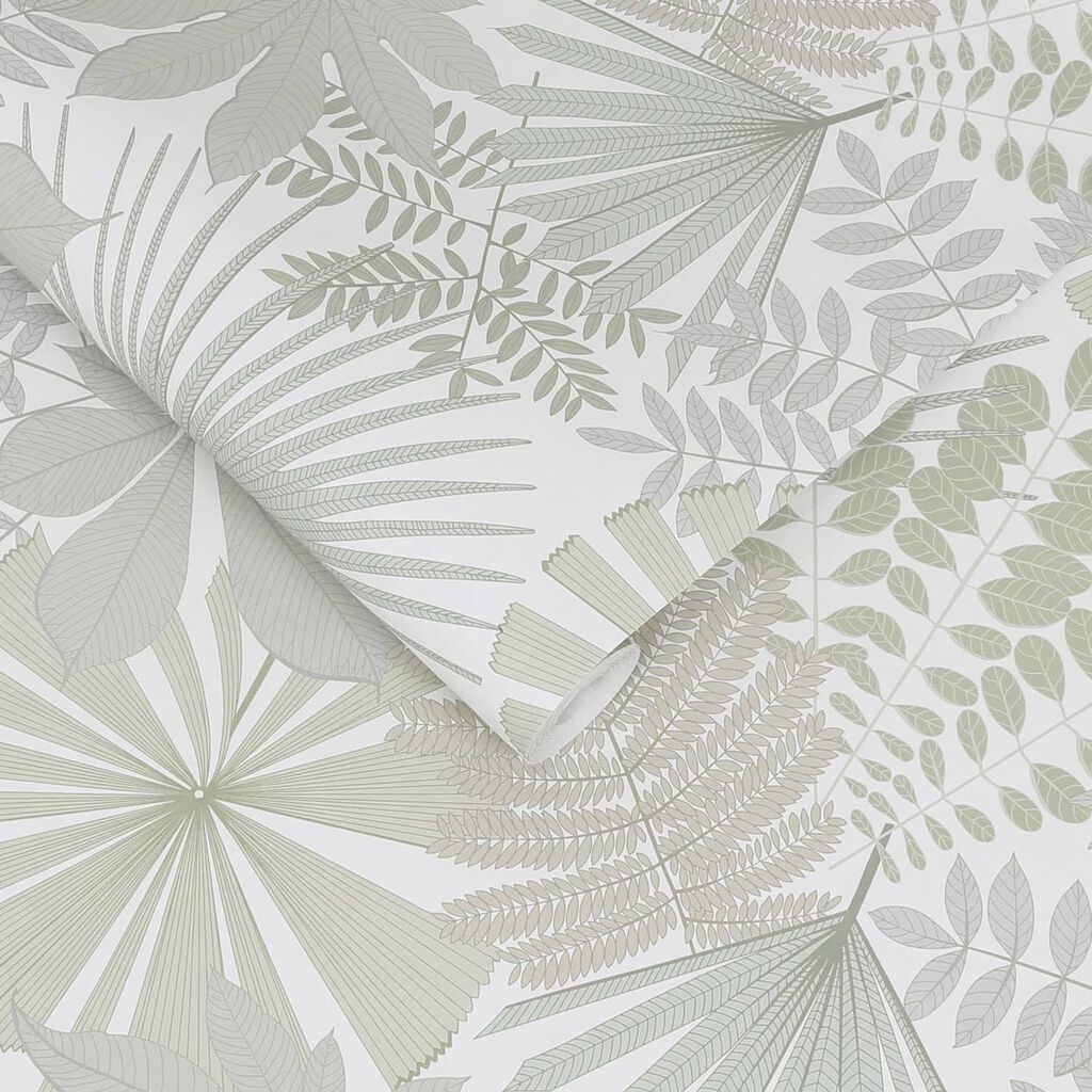 Bohemia Wallpaper - Sage - Graham & Brown - 119665 - Premier Wallcovering