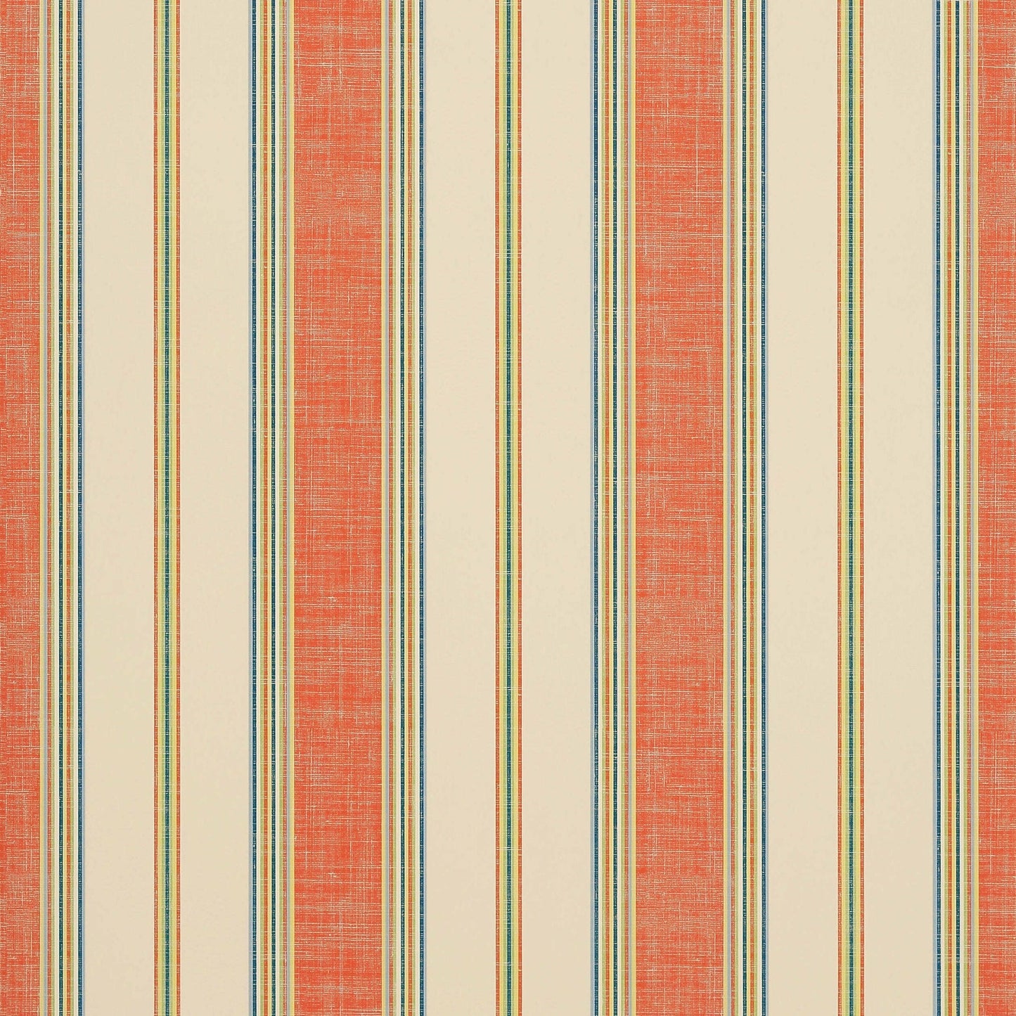 Bohemian Stripe Wallpaper - Mandarin - Thibaut - T13020 - Premier Wallcovering