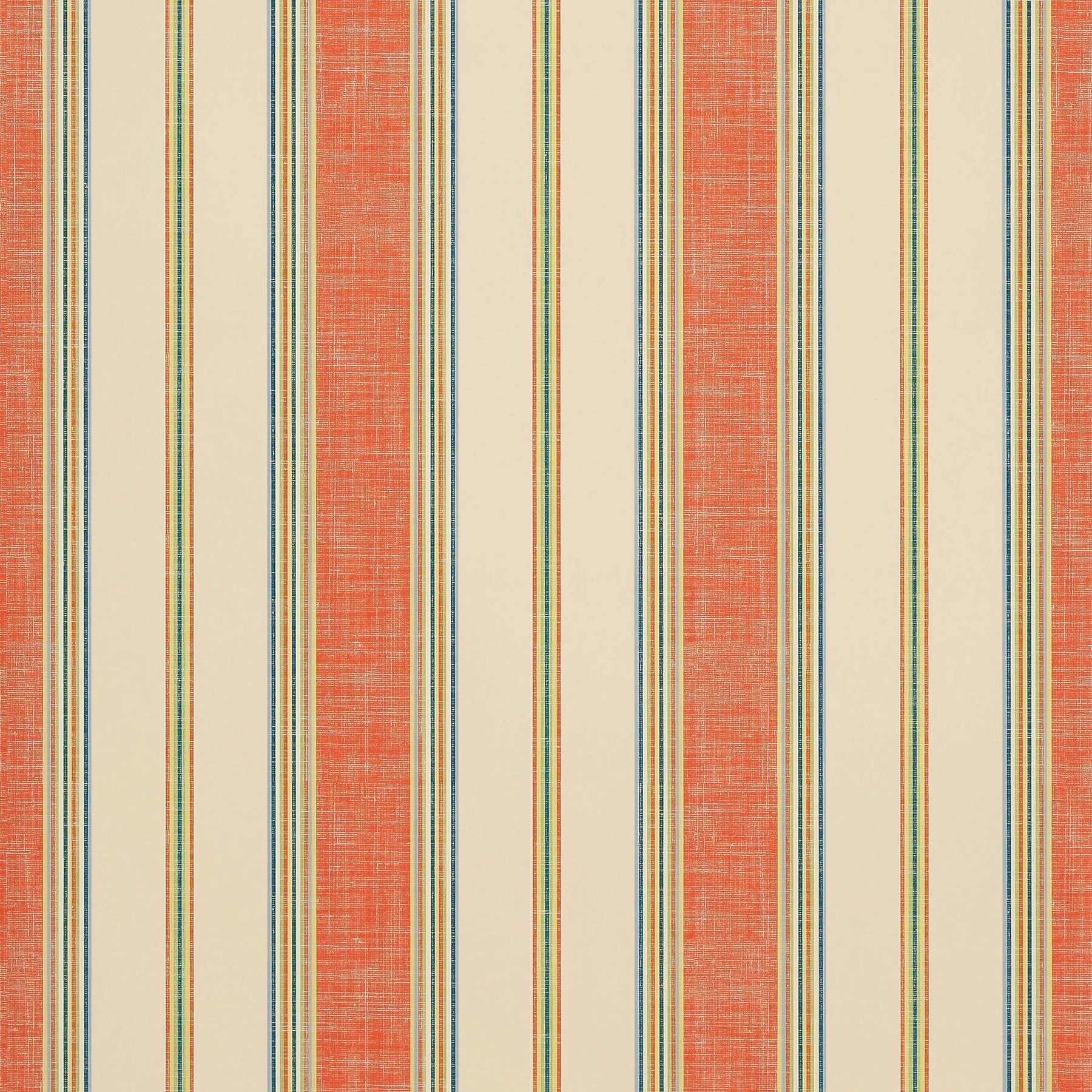 Bohemian Stripe Wallpaper - Mandarin - Thibaut - T13020 - Premier Wallcovering