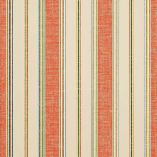 Bohemian Stripe Wallpaper - Mandarin - Thibaut - T13020 - Premier Wallcovering