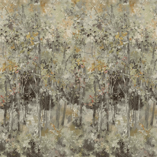 Bois De Bouleau Grasscloth Scene 1 Wallpaper - Sepia - PDG1185/01 - Designers Guild - Premier Wallcovering