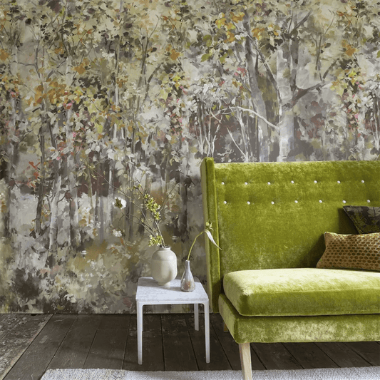 Bois De Bouleau Scene 2 Wallpaper - Sepia - PDG1176/01 - Designers Guild - Premier Wallcovering