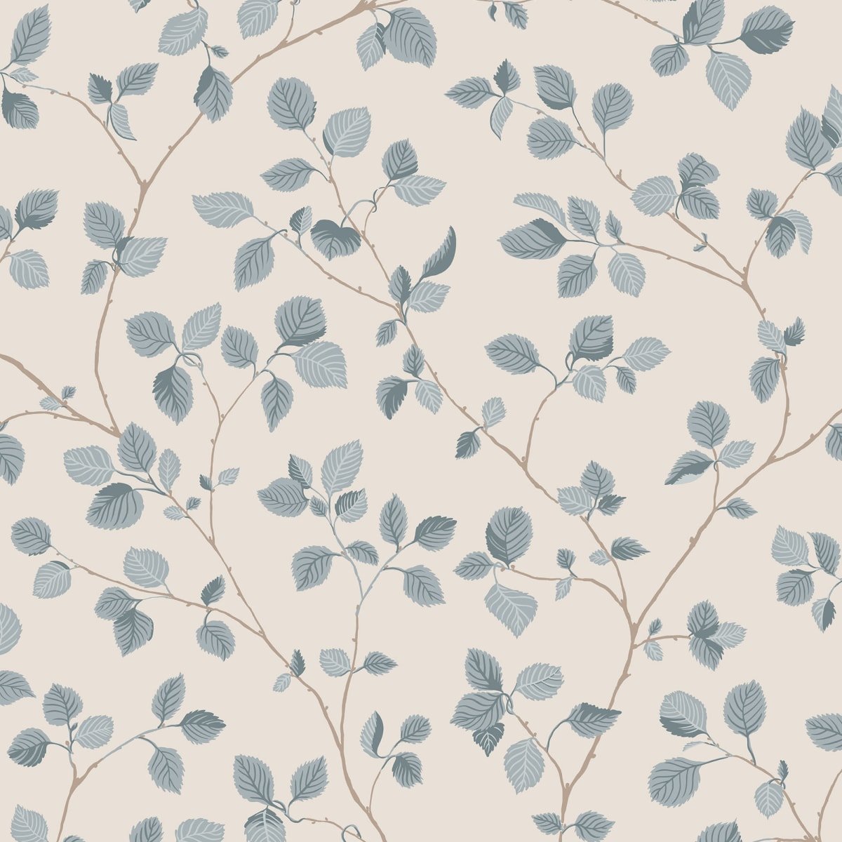Bokskog Wallpaper - Misty Blue - Sandberg - S10323 - Premier Wallcovering