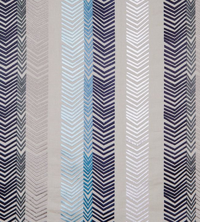 Bookend Fabric - Navy - Christopher Farr Cloth - CF100 - 06 - Premier Wallcovering