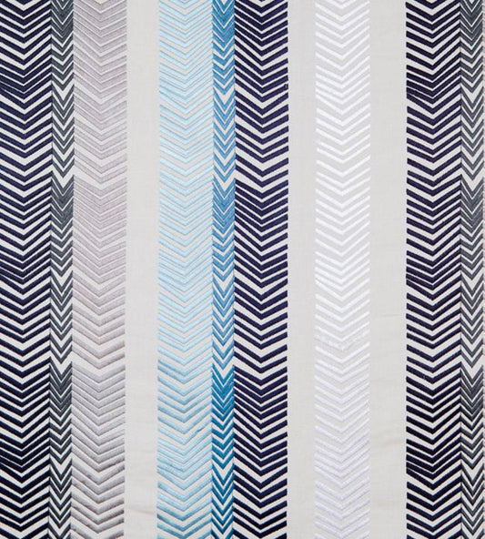 Bookend Fabric - Indigo - Christopher Farr Cloth - CF100 - 02 - Premier Wallcovering