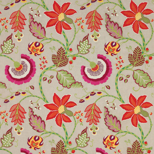 Bordeaux Fabric - Pivoine - Manuel Canovas - 04869/02 - Premier Wallcovering