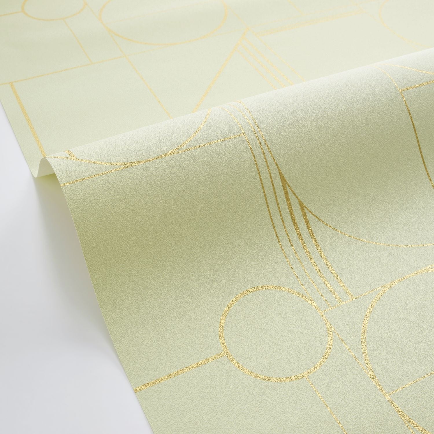 Border Wallpaper - Vert Amande - Caselio - 105067237 - Premier Wallcovering