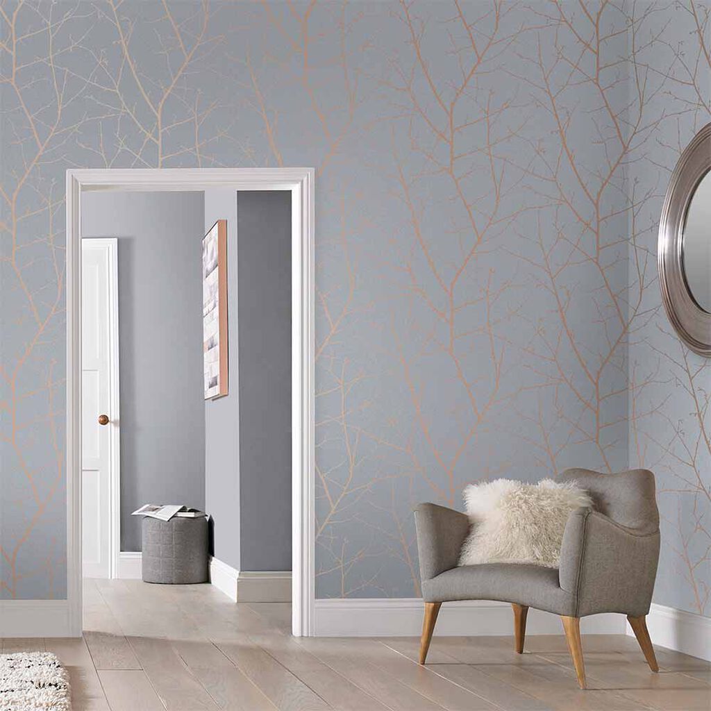 Boreas Wallpaper - Soft Grey - Graham & Brown - 107580 - Premier Wallcovering