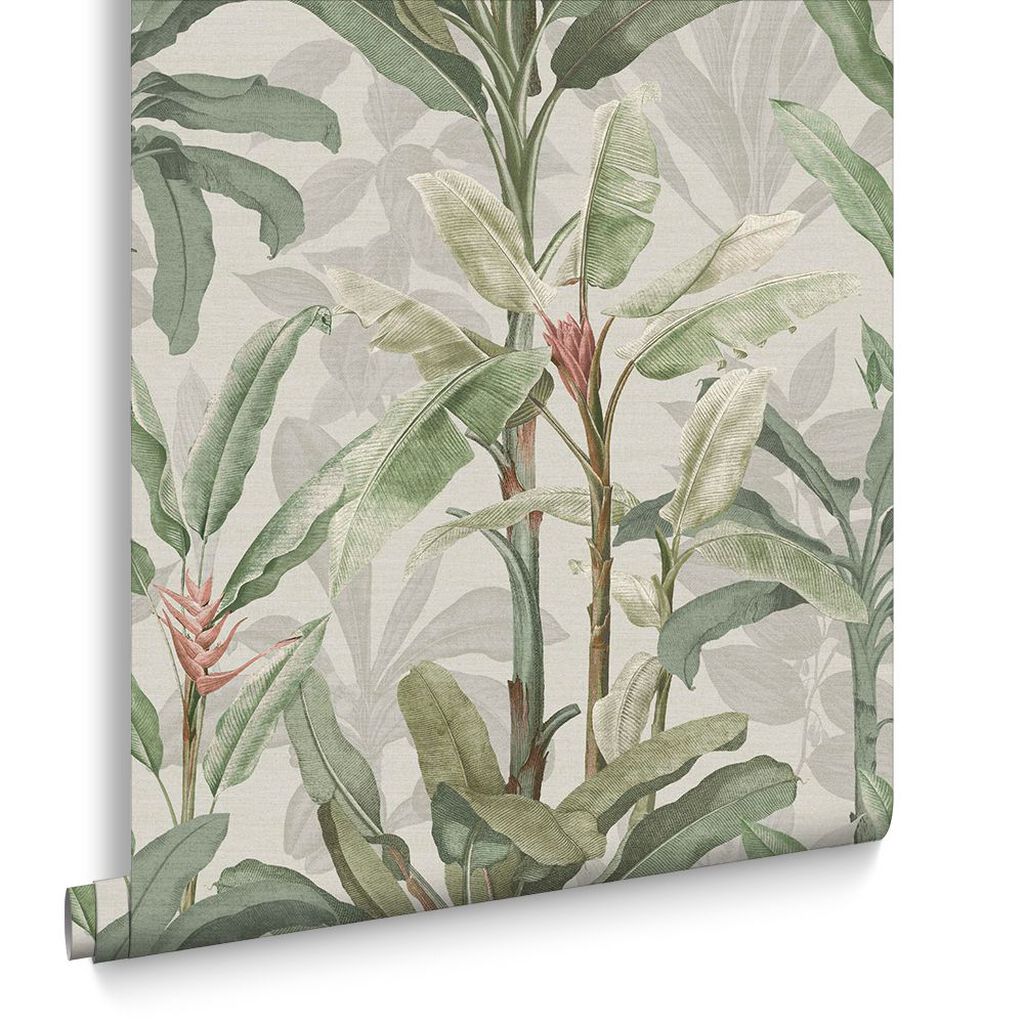 Borneo Wallpaper - Powder - Graham & Brown - 118031 - Premier Wallcovering