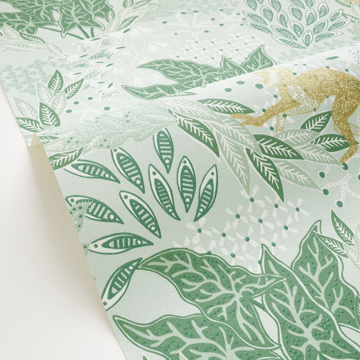 Borneo Wallpaper - Vert D'eau - Caselio - 104917789 - Premier Wallcovering