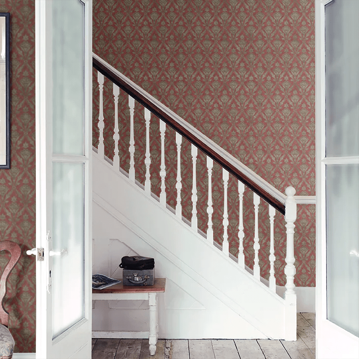 Borough High St Wallpaper - Beet - Little Greene - 0251BHBEETZ - Premier Wallcovering