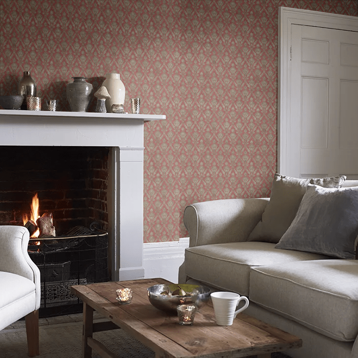 Borough High St Wallpaper - Beet - Little Greene - 0251BHBEETZ - Premier Wallcovering