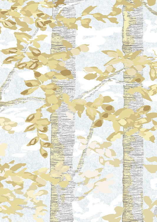 Bosky Wallpaper - Mellow - Lewis & Wood - Premier Wallcovering