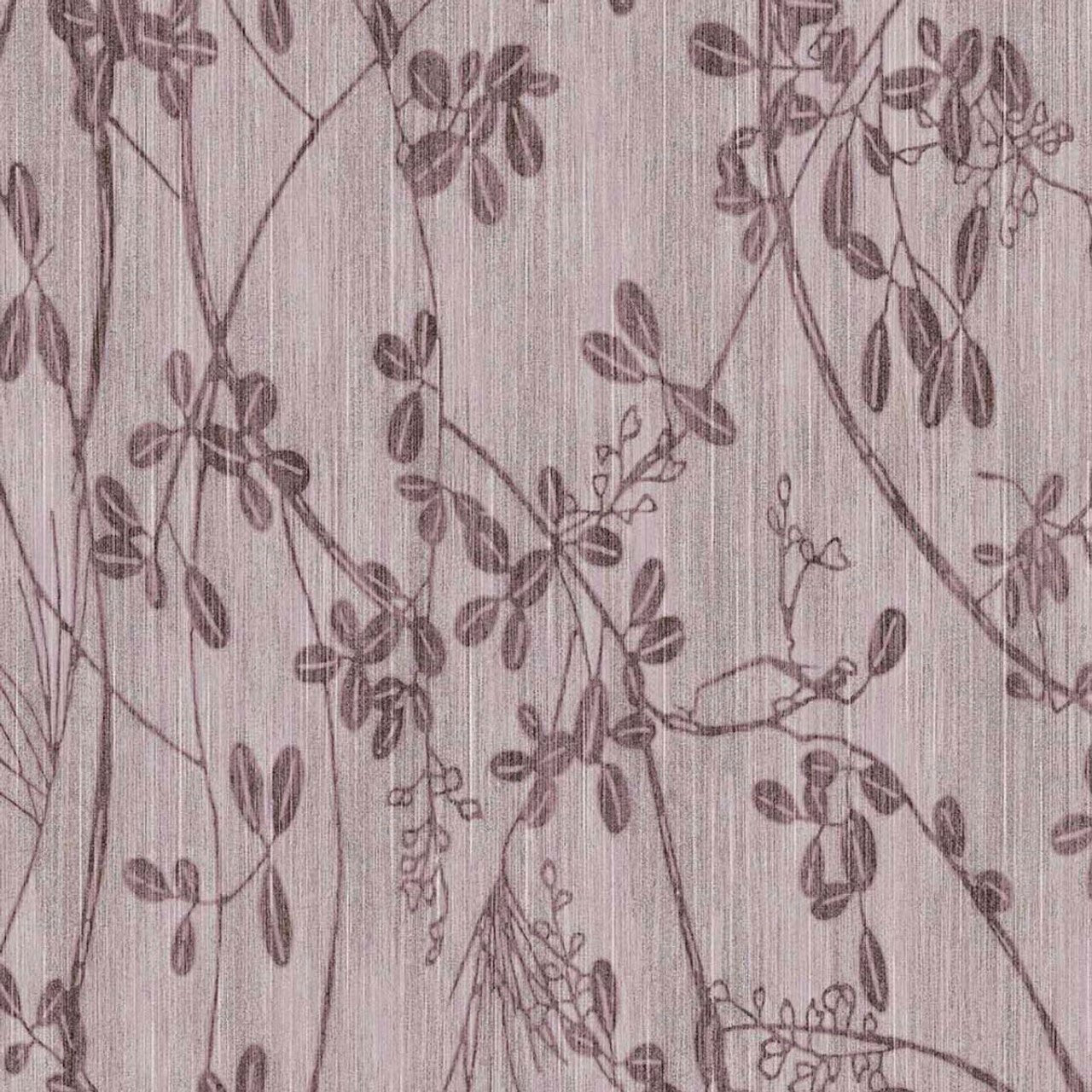 Botanical Trail Emerald Wallpaper - Purple / Lilac - Eijffinger - 333403 - Premier Wallcovering