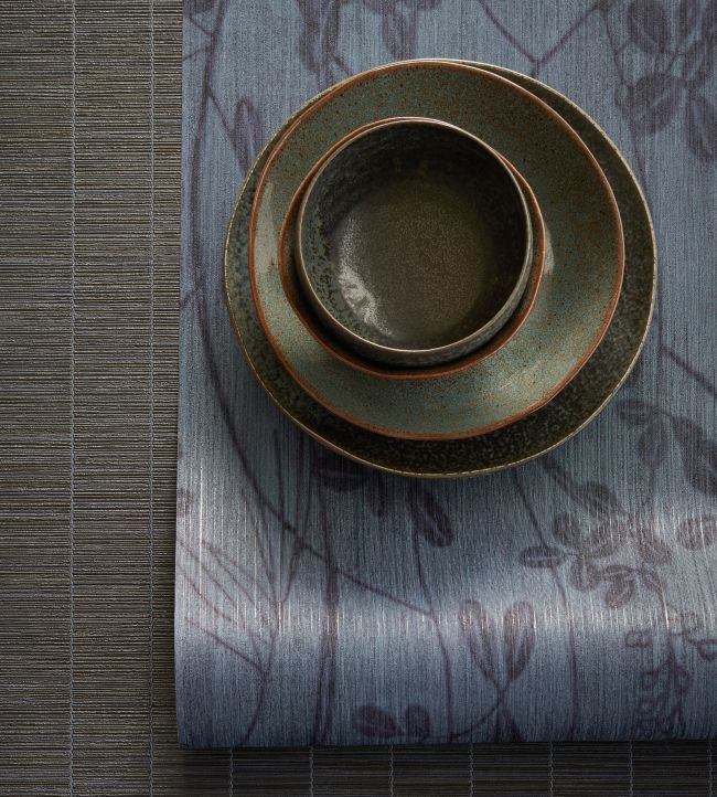 Botanical Trail Emerald Wallpaper - Blue - Eijffinger - 333404 - Premier Wallcovering