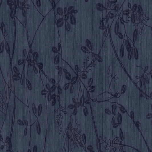 Botanical Trail Emerald Wallpaper - Blue - Eijffinger - 333404 - Premier Wallcovering