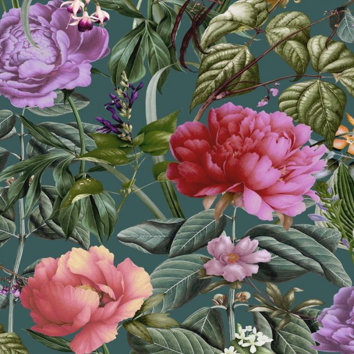 Botanicus Wallpaper - Aqua - Holden Décor - 99429 - Premier Wallcovering