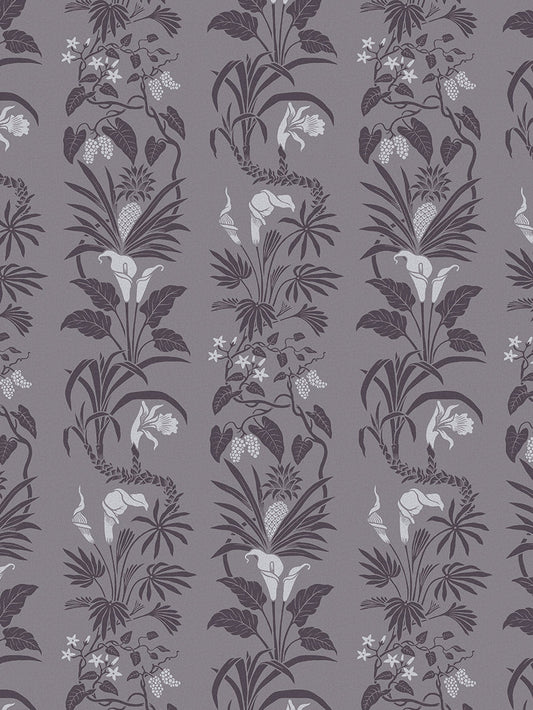 Botanize Wallpaper - Heather - Divine Savages - DVS042-BOT-HTH-WR - Premier Wallcovering
