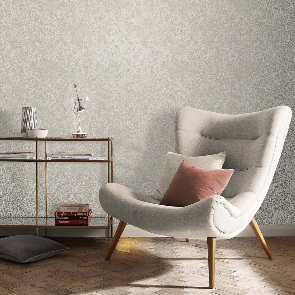 Botany Wallpaper - Soft Gold - Graham & Brown - 105115 - Premier Wallcovering