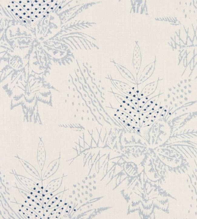 Bouquet Fabric - Pale Blue - Christopher Farr Cloth - CF140 - 04 - Premier Wallcovering