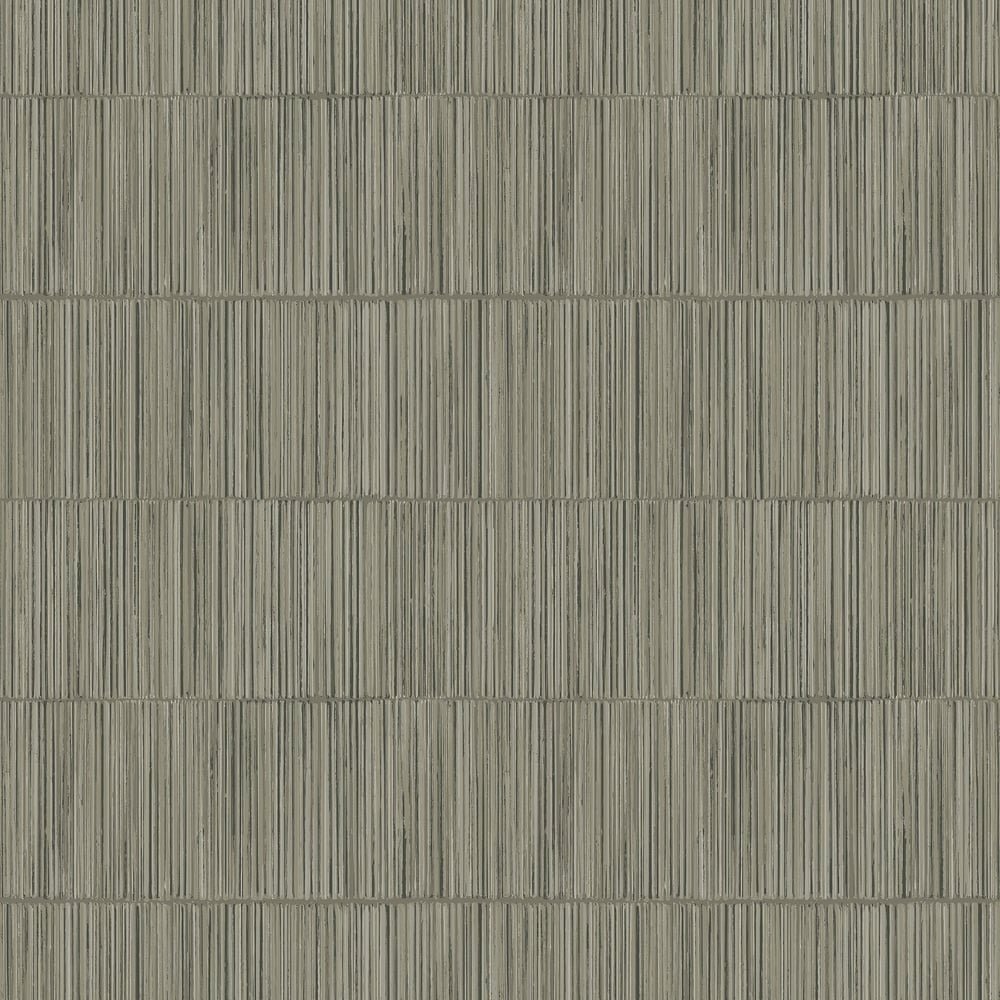 Boutique Bamboo Wallpaper - Silver Grey - Galerie - SP-JA3003 - Premier Wallcovering