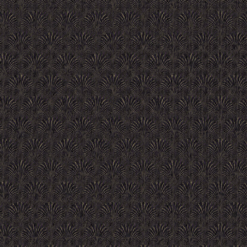 Boutique Fan Wallpaper - Purple Lilac - Galerie - F-AF7005 - Premier Wallcovering