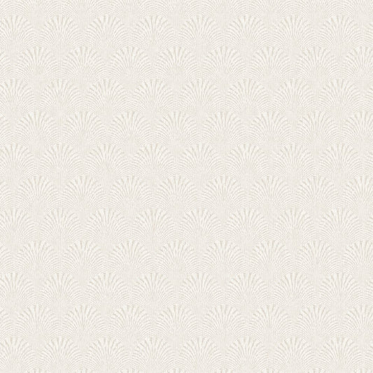 Boutique Fan Wallpaper - White - Galerie - F-AF7001 - Premier Wallcovering
