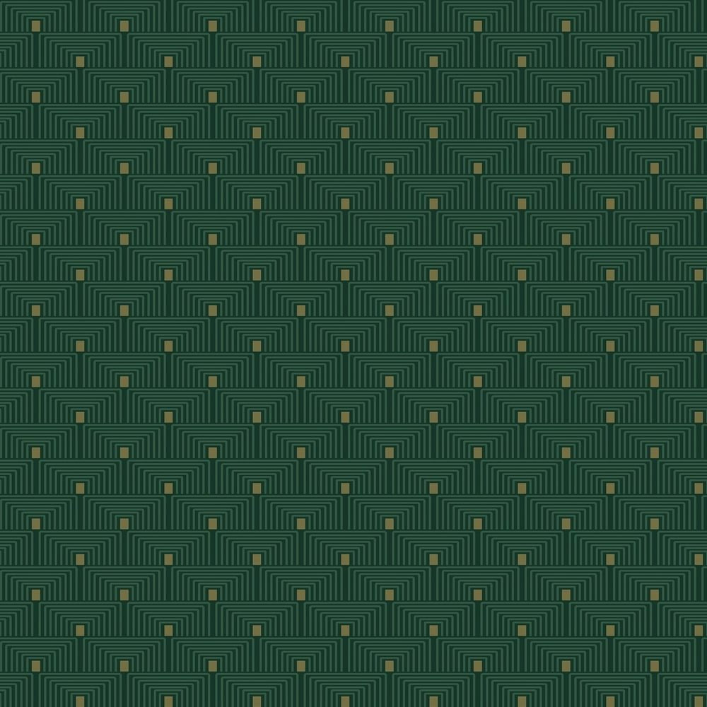 Boutique Geo Key Wallpaper - Green - Galerie - F-PL3008 - Premier Wallcovering