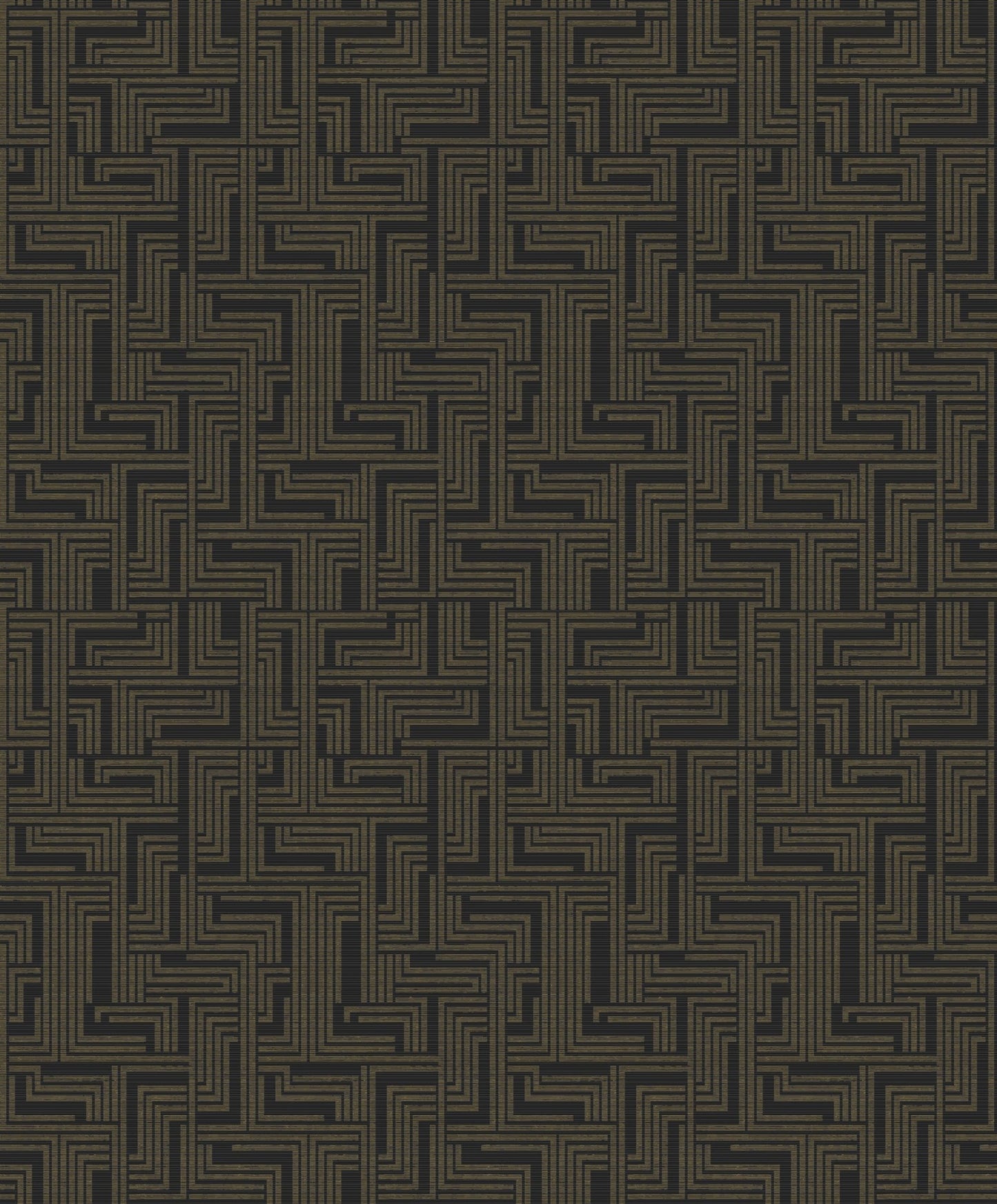 Boutique Geometric Wallpaper - Bronze Brown - Galerie - L - BD2007 - Premier Wallcovering