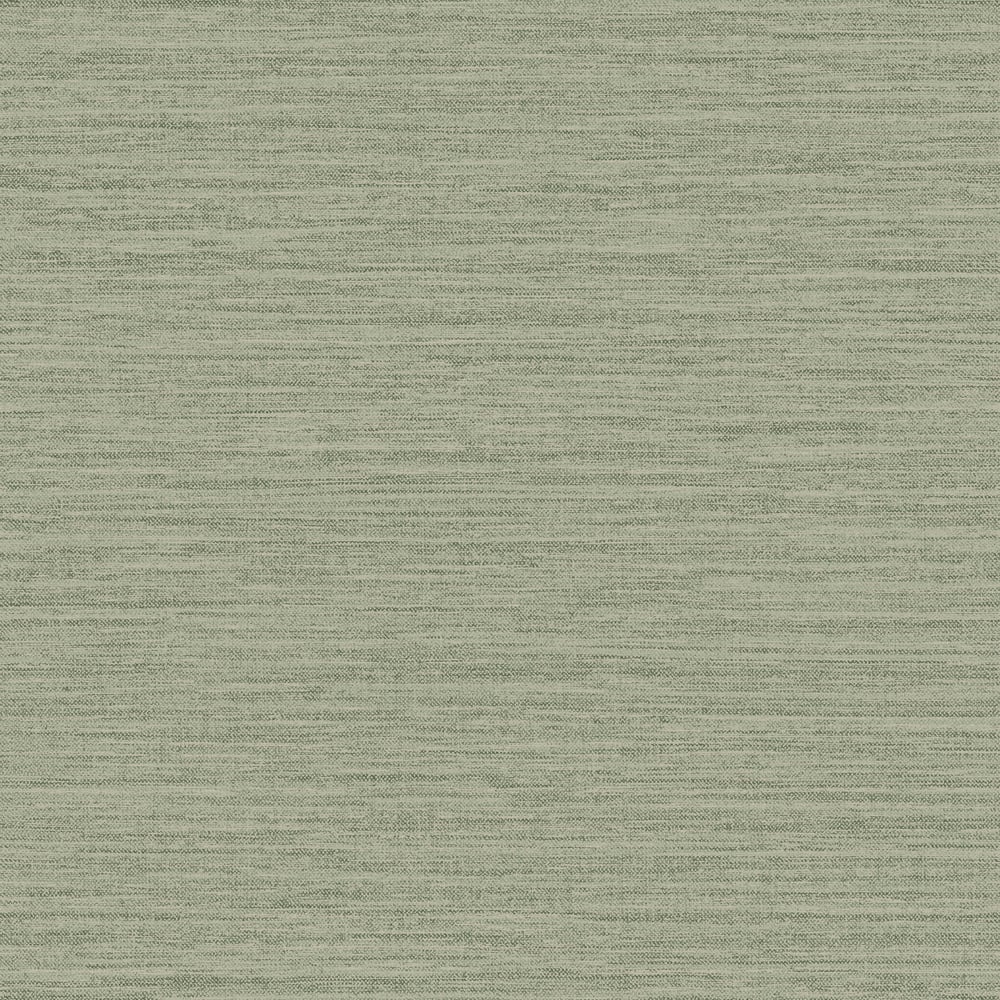 Boutique Horizontal Weave Wallpaper - Green - Galerie - F-FG6008 - Premier Wallcovering