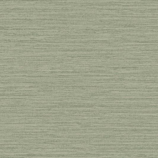 Boutique Horizontal Weave Wallpaper - Green - Galerie - F-FG6008 - Premier Wallcovering